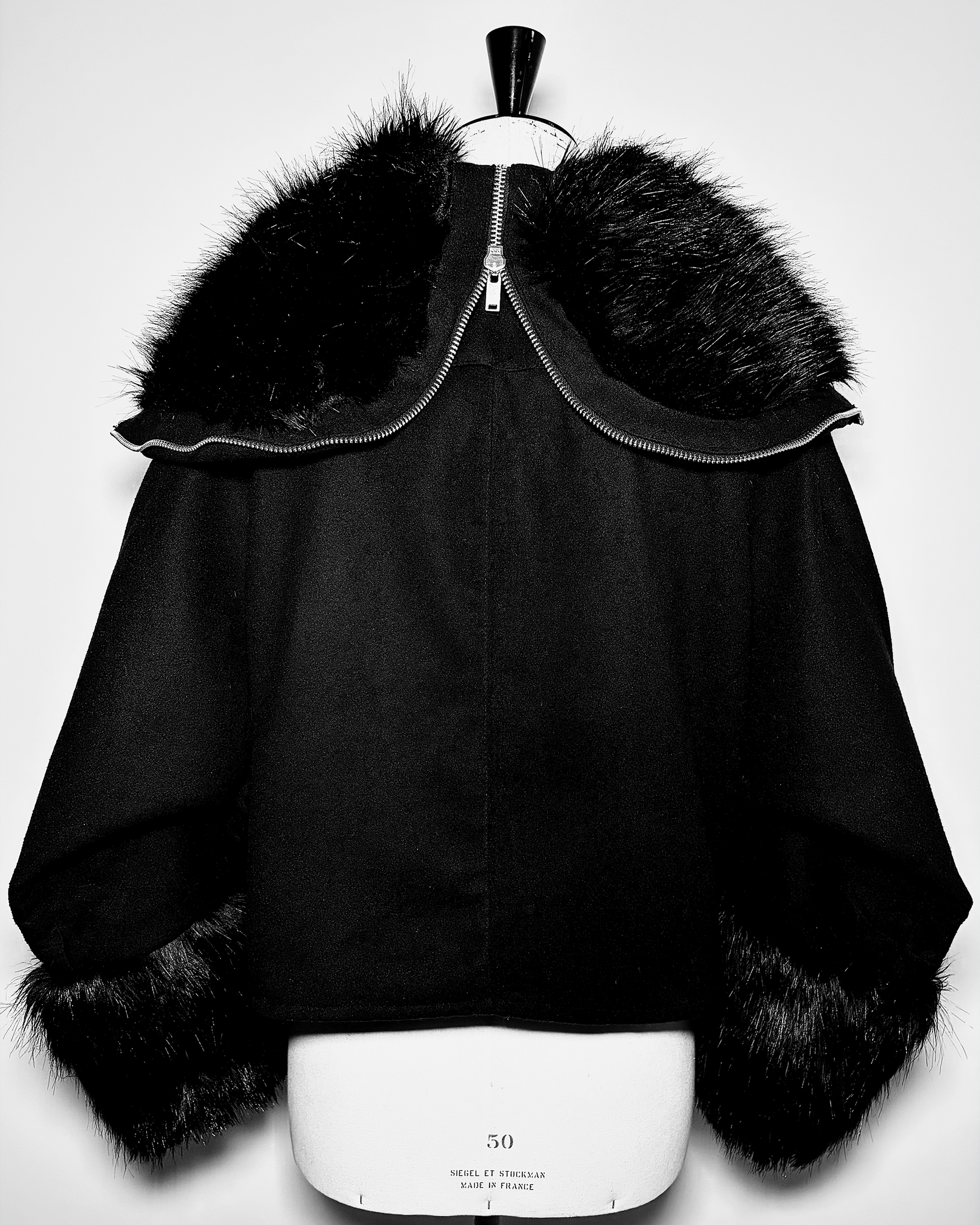 Hoodie Zippé à Capuche Zippée - packshot face