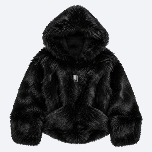 Hoodie « Blizzard » – Éco-Fourrure Intégrale