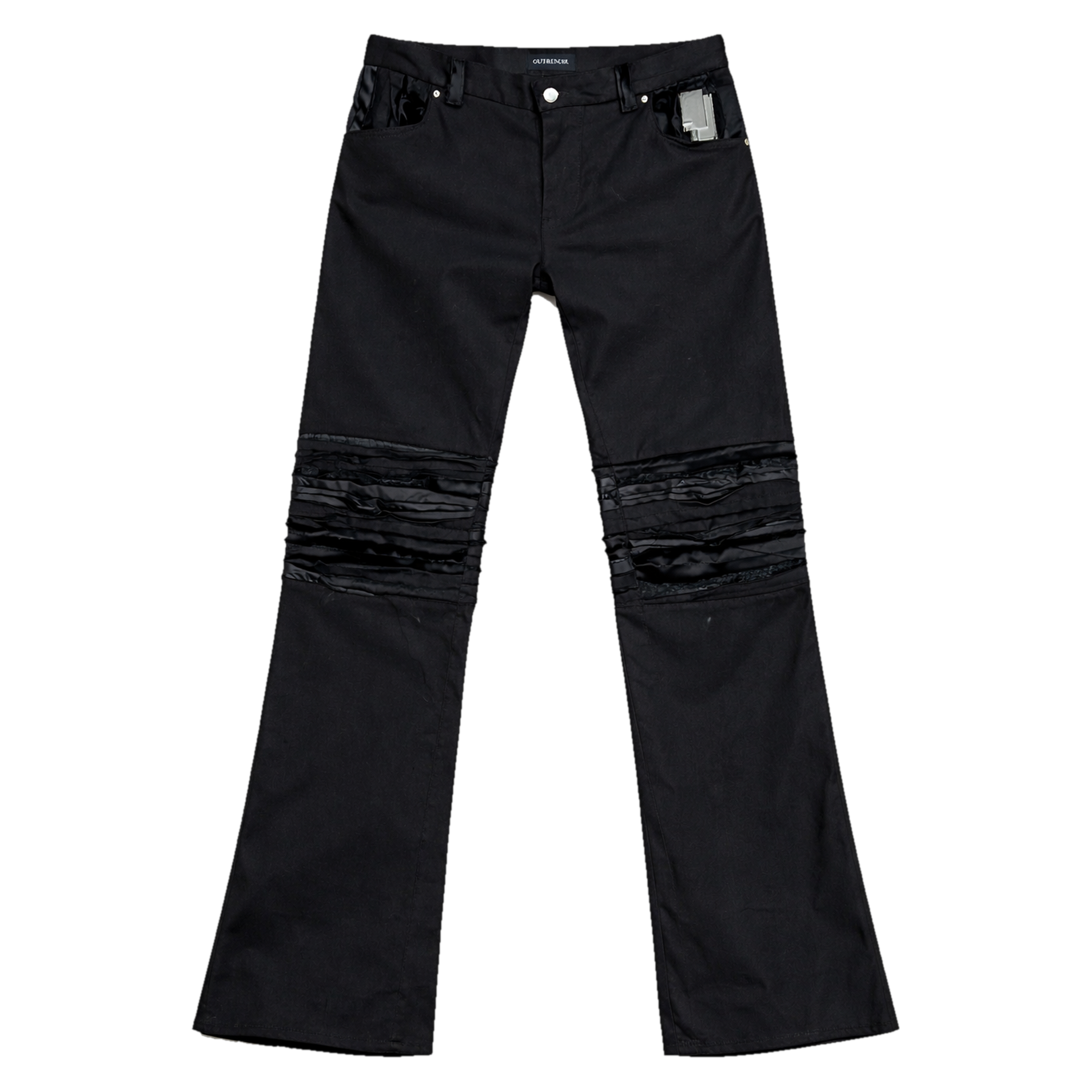 Pantalon Disco Flare Genou Texturé
