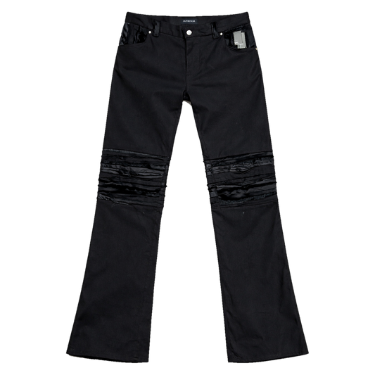 Pantalon Disco Flare Genou Texturé